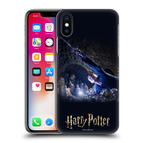 Head Case Designs Officially Licensed Harry Potter Deathly Hallows XXX Gringotts Horcrux Hard Back Case Compatible with Apple iPhone X / iPhone XS