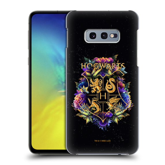 Head Case Designs Officially Licensed Harry Potter Deathly Hallows XXXI Hogwarts Crest 1 Hard Back Case Compatible with Samsung Galaxy S10e