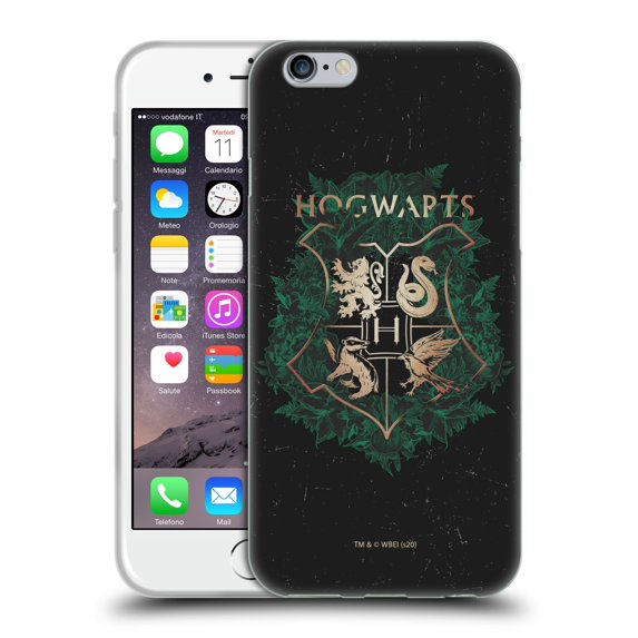 Head Case Designs Officially Licensed Harry Potter Deathly Hallows XXXI Hogwarts Crest 2 Soft Gel Case Compatible with Apple iPhone 6 / iPhone 6s