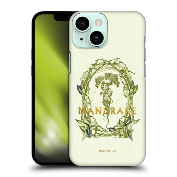 Head Case Designs Officially Licensed Harry Potter Deathly Hallows XXXI Mandrake Hard Back Case Compatible with Apple iPhone 13 Mini