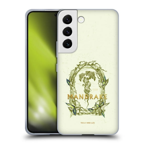 Head Case Designs Officially Licensed Harry Potter Deathly Hallows XXXI Mandrake Soft Gel Case Compatible with Samsung Galaxy S22 5G