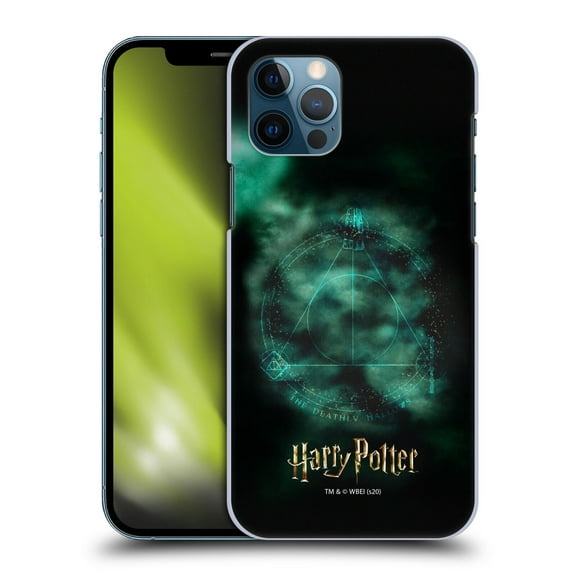 Head Case Designs Officially Licensed Harry Potter Deathly Hallows XXXV Triangle Symbol Hard Back Case Compatible with Apple iPhone 12 / iPhone 12 Pro