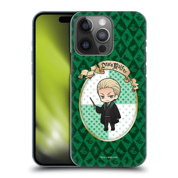 Head Case Designs Officially Licensed Harry Potter Deathly Hallows XXXVI Draco Malfoy Hard Back Case Compatible with Apple iPhone 14 Pro