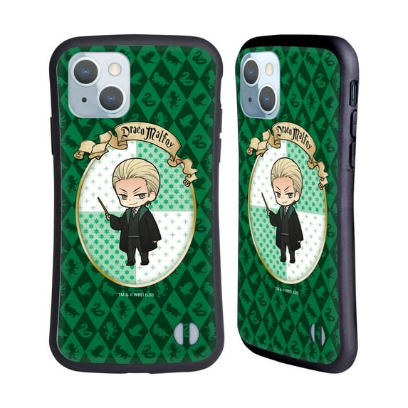 Head Case Designs Officially Licensed Harry Potter Deathly Hallows XXXVI Draco Malfoy Hybrid Case Compatible with Apple iPhone 14