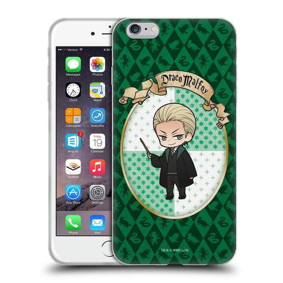 Head Case Designs Officially Licensed Harry Potter Deathly Hallows XXXVI Draco Malfoy Soft Gel Case Compatible with Apple iPhone 6 Plus / iPhone 6s Plus