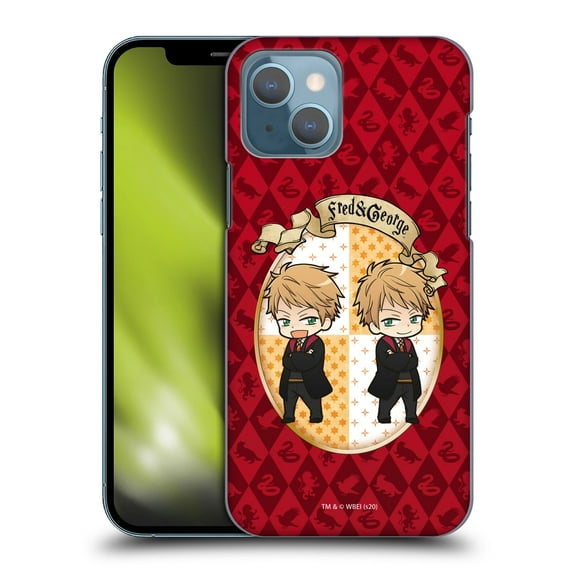 Head Case Designs Officially Licensed Harry Potter Deathly Hallows XXXVI Fred And George Hard Back Case Compatible with Apple iPhone 13
