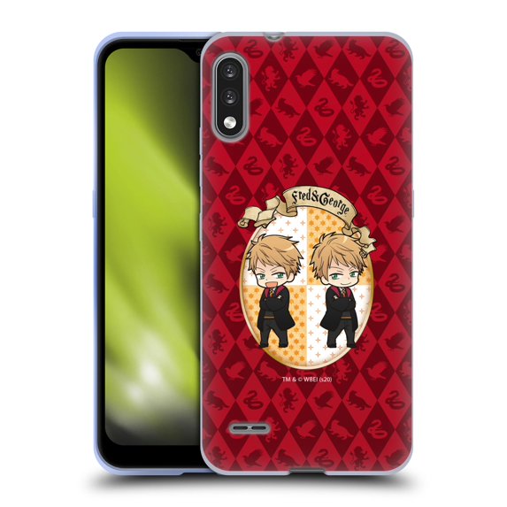 Head Case Designs Officially Licensed Harry Potter Deathly Hallows XXXVI Fred And George Soft Gel Case Compatible with LG LG K22