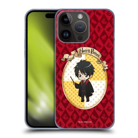 Head Case Designs Officially Licensed Harry Potter Deathly Hallows XXXVI Harry Hard Back Case Compatible with Apple iPhone 15 Pro