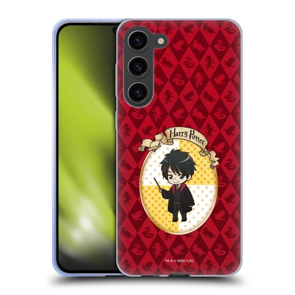 Head Case Designs Officially Licensed Harry Potter Deathly Hallows XXXVI Harry Soft Gel Case Compatible with Samsung Galaxy S23+ 5G