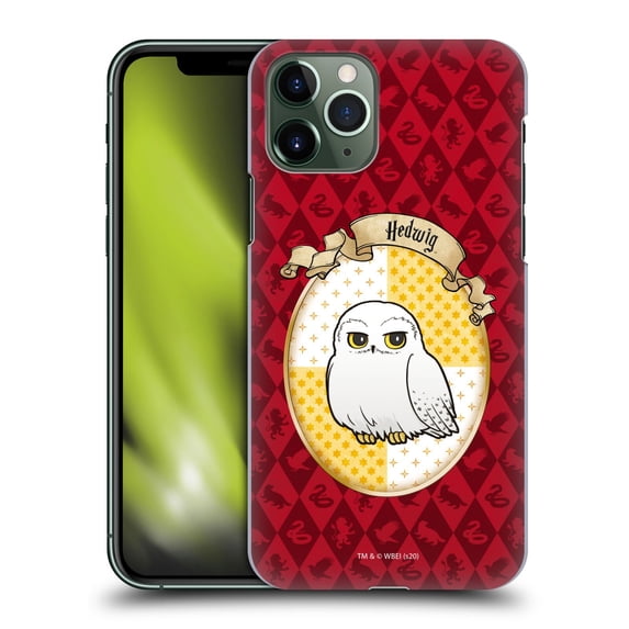 Head Case Designs Officially Licensed Harry Potter Deathly Hallows XXXVI Hedwig Hard Back Case Compatible with Apple iPhone 11 Pro