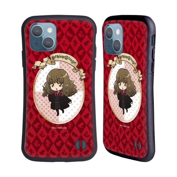 Head Case Designs Officially Licensed Harry Potter Deathly Hallows XXXVI Hermione Granger Hybrid Case Compatible with Apple iPhone 13