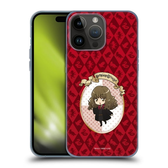 Head Case Designs Officially Licensed Harry Potter Deathly Hallows XXXVI Hermione Granger Soft Gel Case Compatible with Apple iPhone 15 Pro Max