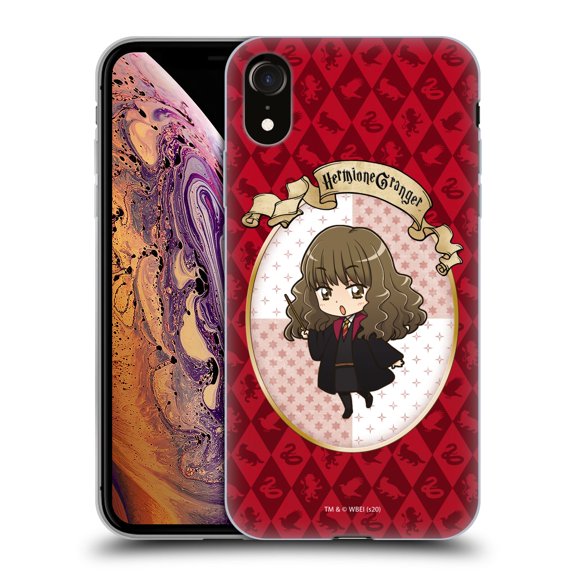 Head Case Designs Officially Licensed Harry Potter Deathly Hallows XXXVI Hermione Granger Soft Gel Case Compatible with Apple iPhone XR