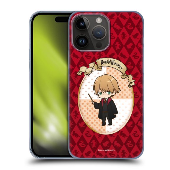 Head Case Designs Officially Licensed Harry Potter Deathly Hallows XXXVI Ronald Weasley Hard Back Case Compatible with Apple iPhone 15 Pro Max