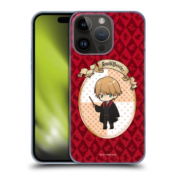 Head Case Designs Officially Licensed Harry Potter Deathly Hallows XXXVI Ronald Weasley Hard Back Case Compatible with Apple iPhone 15 Pro