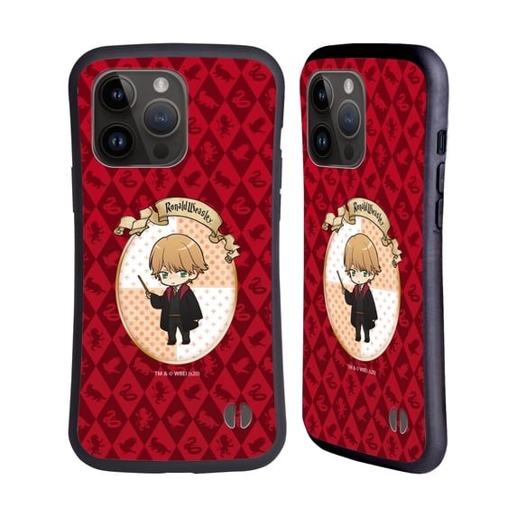 Head Case Designs Officially Licensed Harry Potter Deathly Hallows XXXVI Ronald Weasley Hybrid Case Compatible with Apple iPhone 15 Pro Max