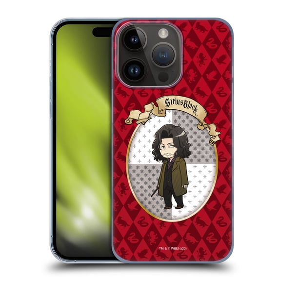 Head Case Designs Officially Licensed Harry Potter Deathly Hallows XXXVI Sirius Black Hard Back Case Compatible with Apple iPhone 15 Pro