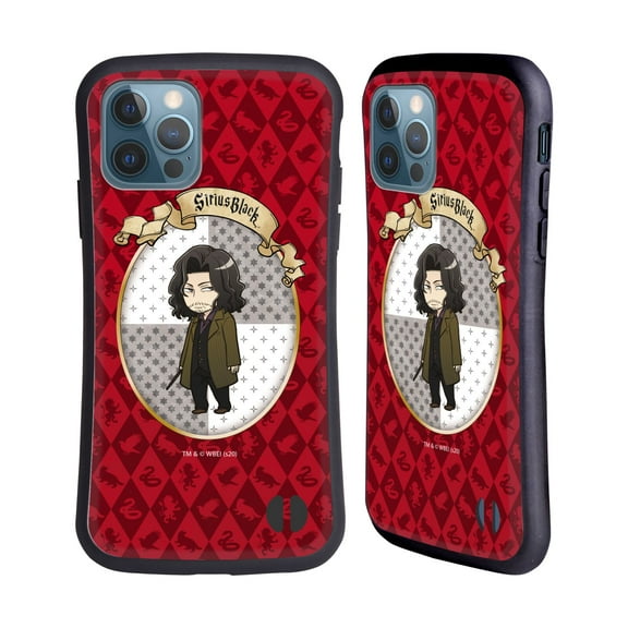 Head Case Designs Officially Licensed Harry Potter Deathly Hallows XXXVI Sirius Black Hybrid Case Compatible with Apple iPhone 12 / iPhone 12 Pro
