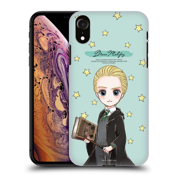 Head Case Designs Officially Licensed Harry Potter Deathly Hallows XXXVII Draco Malfoy Hard Back Case Compatible with Apple iPhone XR