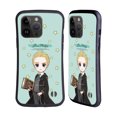 thumbnail image 1 of Head Case Designs Officially Licensed Harry Potter Deathly Hallows XXXVII Draco Malfoy Hybrid Case Compatible with Apple iPhone 15 Pro Max, 1 of 7
