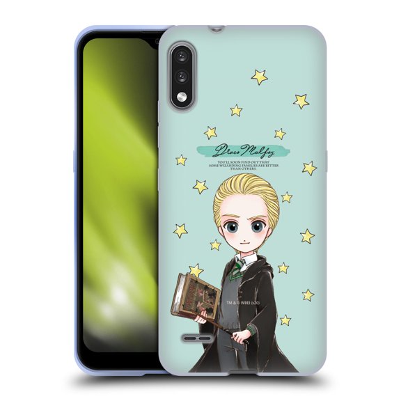 Head Case Designs Officially Licensed Harry Potter Deathly Hallows XXXVII Draco Malfoy Soft Gel Case Compatible with LG K22