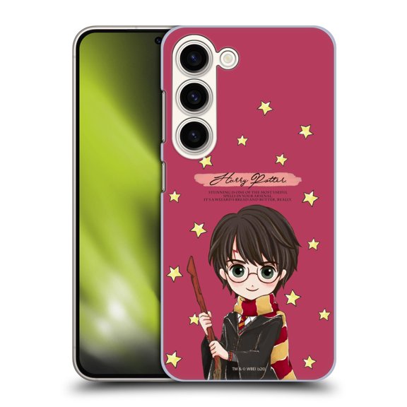 Head Case Designs Officially Licensed Harry Potter Deathly Hallows XXXVII Harry Hard Back Case Compatible with Samsung Galaxy S23 5G