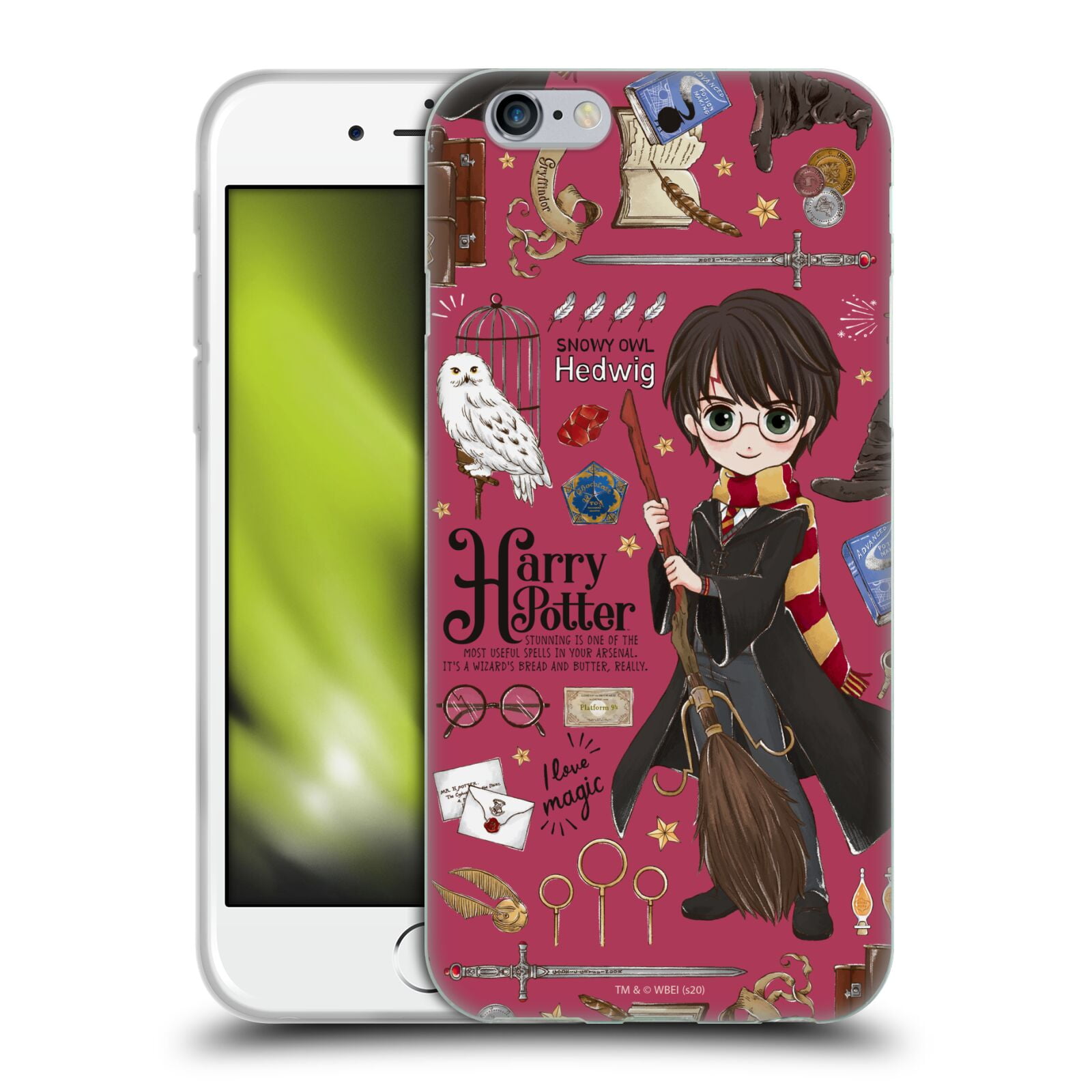 Custom Harry Potter Glasses Iphone 8 Plus Case By Mdk Art - Artistshot