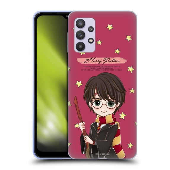 Head Case Designs Officially Licensed Harry Potter Deathly Hallows XXXVII Harry Soft Gel Case Compatible with Samsung Galaxy A32 5G / M32 5G (2021)