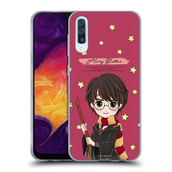 Head Case Designs Officially Licensed Harry Potter Deathly Hallows XXXVII Harry Soft Gel Case Compatible with Samsung Galaxy A50/A30s (2019)