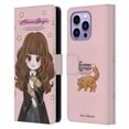 thumbnail image 1 of Head Case Designs Officially Licensed Harry Potter Deathly Hallows XXXVII Hermione Granger Leather Book Wallet Case Cover Compatible with Apple iPhone 14 Pro Max, 1 of 6