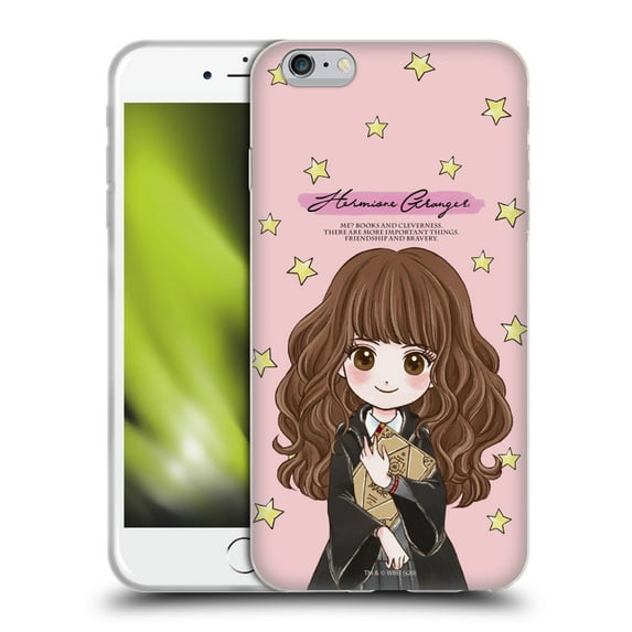 Head Case Designs Officially Licensed Harry Potter Deathly Hallows XXXVII Hermione Granger Soft Gel Case Compatible with Apple iPhone 6 Plus / iPhone 6s Plus