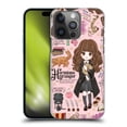 thumbnail image 1 of Head Case Designs Officially Licensed Harry Potter Deathly Hallows XXXVII Hermione Pattern Hard Back Case Compatible with Apple iPhone 14 Pro, 1 of 7