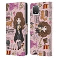thumbnail image 1 of Head Case Designs Officially Licensed Harry Potter Deathly Hallows XXXVII Hermione Pattern Leather Book Wallet Case Cover Compatible with Google Pixel 4, 1 of 6