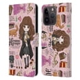 thumbnail image 1 of Head Case Designs Officially Licensed Harry Potter Deathly Hallows XXXVII Hermione Pattern Leather Book Wallet Case Cover Compatible with Apple iPhone 15 Pro, 1 of 6