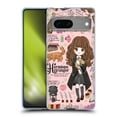 thumbnail image 1 of Head Case Designs Officially Licensed Harry Potter Deathly Hallows XXXVII Hermione Pattern Soft Gel Case Compatible with Google Pixel 7, 1 of 7