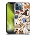 thumbnail image 1 of Head Case Designs Officially Licensed Harry Potter Deathly Hallows XXXVII Hogwarts Pattern Hard Back Case Compatible with Apple iPhone 13 Pro Max, 1 of 7