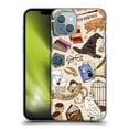 thumbnail image 1 of Head Case Designs Officially Licensed Harry Potter Deathly Hallows XXXVII Hogwarts Pattern Hard Back Case Compatible with Apple iPhone 14, 1 of 7