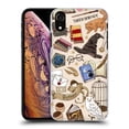 thumbnail image 1 of Head Case Designs Officially Licensed Harry Potter Deathly Hallows XXXVII Hogwarts Pattern Hard Back Case Compatible with Apple iPhone XR, 1 of 7