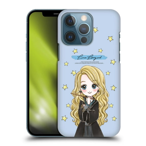 Head Case Designs Officially Licensed Harry Potter Deathly Hallows XXXVII Luna Lovegood Hard Back Case Compatible with Apple iPhone 13 Pro