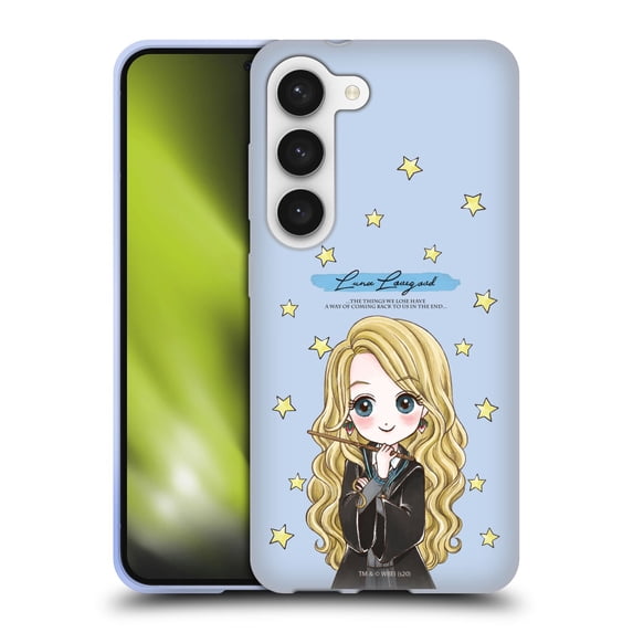 Head Case Designs Officially Licensed Harry Potter Deathly Hallows XXXVII Luna Lovegood Soft Gel Case Compatible with Samsung Galaxy S23 5G