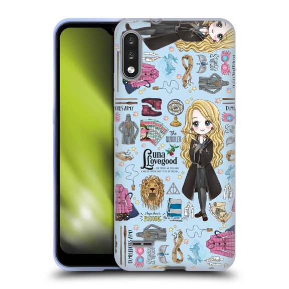 Head Case Designs Officially Licensed Harry Potter Deathly Hallows XXXVII Luna Pattern Soft Gel Case Compatible with LG LG K22
