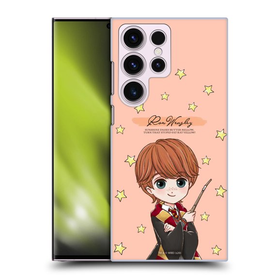 Head Case Designs Officially Licensed Harry Potter Deathly Hallows XXXVII Ron Weasley Hard Back Case Compatible with Samsung Galaxy S23 Ultra 5G