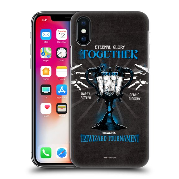 Head Case Designs Officially Licensed Harry Potter Goblet Of Fire I Triwizard Cup Harry Cedric Hard Back Case Compatible with Apple iPhone X / iPhone XS