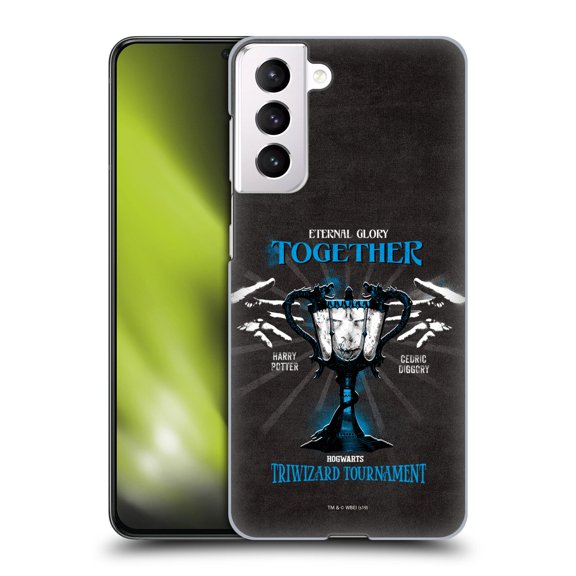 Head Case Designs Officially Licensed Harry Potter Goblet Of Fire I Triwizard Cup Harry Cedric Hard Back Case Compatible with Samsung Galaxy S21 5G