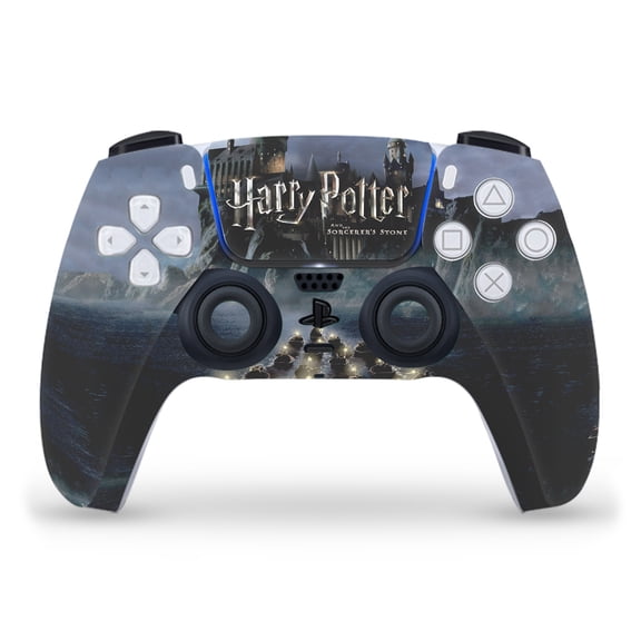 Head Case Designs Officially Licensed Harry Potter Graphics Castle Vinyl Sticker Skin Decal Cover Compatible with Sony PS5 Sony DualSense Controller
