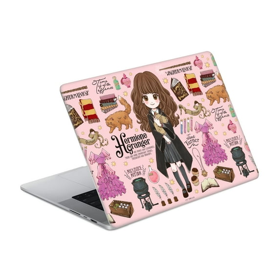 Head Case Designs Officially Licensed Harry Potter Graphics Hermione Pattern Vinyl Sticker Skin Decal Cover Compatible with Apple MacBook Pro 16" A2485