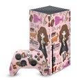 thumbnail image 1 of Head Case Designs Officially Licensed Harry Potter Graphics Hermione Pattern Vinyl Sticker Skin Decal Cover Compatible with Microsoft Series X Console & Controller, 1 of 10