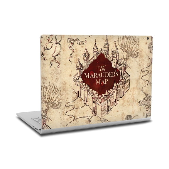 Head Case Designs Officially Licensed Harry Potter Graphics The Marauder's Map Vinyl Sticker Skin Decal Cover Compatible with Microsoft Surface Book 2