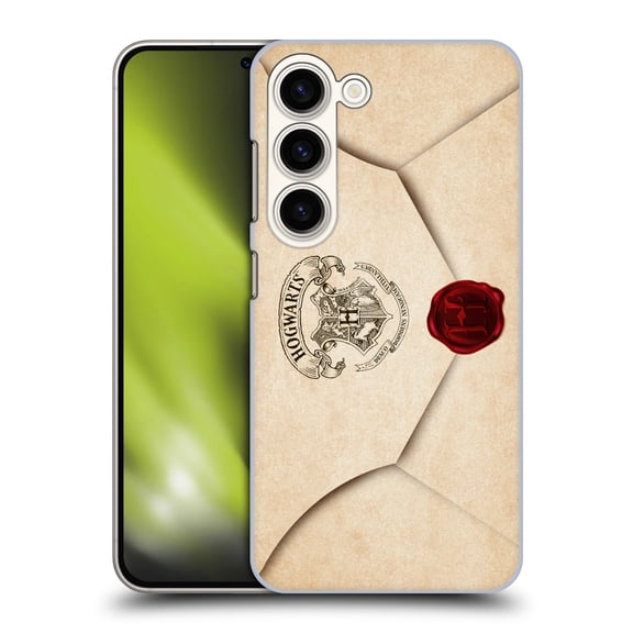 Head Case Designs Officially Licensed Harry Potter Hogwarts Letter Envelope Acceptance Parchment Hard Back Case Compatible with Samsung Galaxy S23 5G
