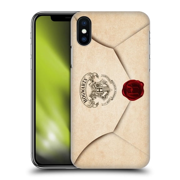 Head Case Designs Officially Licensed Harry Potter Hogwarts Letter Envelope Acceptance Parchment Hard Back Case Compatible with Apple iPhone X / iPhone XS